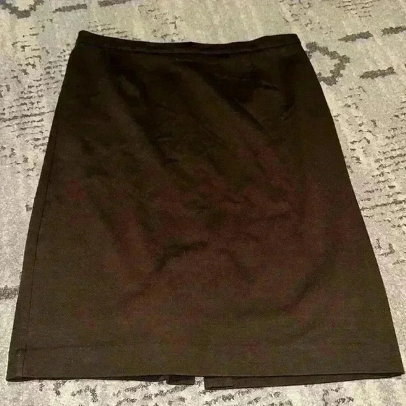 Michael Kors Skirt Dark Brown Pencil size 10 - Picture 1 of 5
